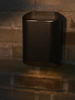 DLC Decoratieve Wandlamp Akira Zwart 4-spot