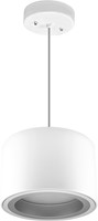 Pragmalux LED Pendel Downlight Mado 205 Mat IP40 12W 3000K 1545lm 205 Buitenmaat - Hoogte 190 UGR<18