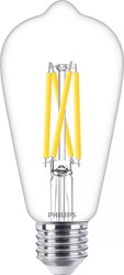 Philips Master Value LEDbulb ST64 E27 5.9W 927 Clear Glass - Dimtone Dimbaar - Vervangt 60W