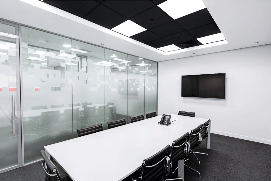 Pragmalux LED Paneel 30x120cm Sigma G2 Zwart IP44 38W 3000K-4000K 2-CCT 5000-5100lm UGR<19 +TCI Casambi Driver (2x28W)-4