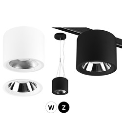 Pragmalux Downlight Mondial IP54 3CCT CRI90+ UGR <19 Licht verdiept