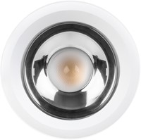 Pragmalux LED Downlight Mondial IP54 hoogglans wit 3-fase track 13,5-25,5W 1700-3200lm 3000K-3500K-4000K 3-CCT CRI>90 UGR<19 60D Ø230x150(H) Buitenmaat +Philips driver-2