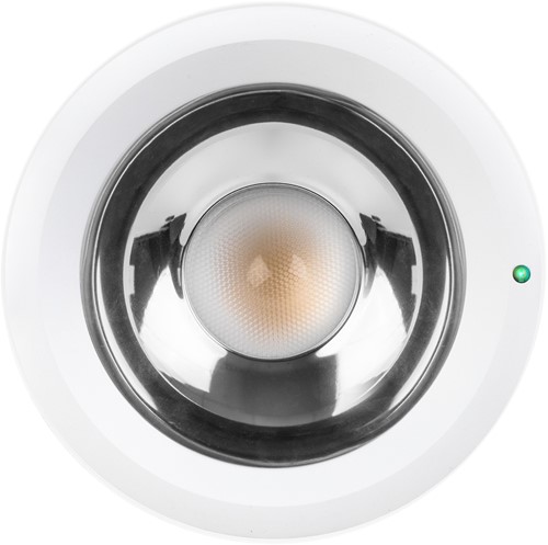 Pragmalux LED Downlight Mondial IP54 hoogglans wit opbouw 6-19,5W 725-2450lm 3000K-4000K 3-CCT CRI>90 UGR<19 60D Ø180x140(H) Buitenmaat +Philips driver & Noodmodule 1uur autotest-2