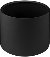 Pragmalux LED Downlight Mondial IP54 opbouwframe Aluminium Ø180x140(H) Zwart-1