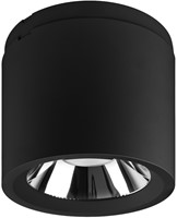 Pragmalux LED Downlight Mondial IP54 opbouwframe Aluminium Ø180x140(H) Zwart-2