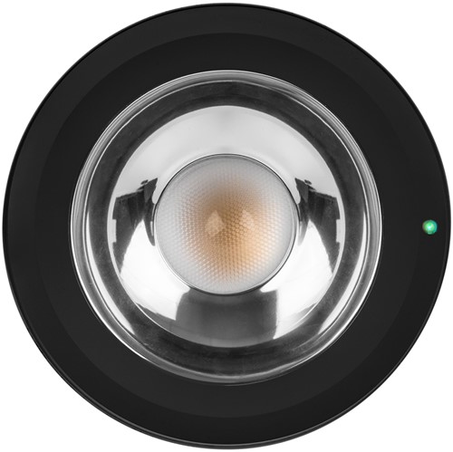 Pragmalux LED Downlight Mondial IP54 hoogglans zwart opbouw 6-19,5W 725-2450lm 3000K-4000K 3-CCT CRI>90 UGR<19 60D Ø180x140(H) Buitenmaat +Philips driver & Noodmodule 1uur autotest-2