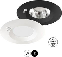 Pragmalux Downlight Mondial IP54 3-CCT PIR Sensor
