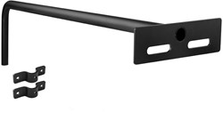 Pragmalux LED Breedstraler Auva G3 200W muursteun bevestigingsbeugel 1m zwart