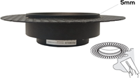 Pragmalux Inbouwspot Navis Trimless Vierkant Kantelbaar Zwart RAL9004 - Incl. GU10 Fitting-2