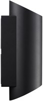 DLC Decoratieve Wandlamp Akira Zwart 4-spot