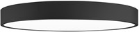 Pragmalux LED Opbouw-/pendelarmatuur Moon IP44 Ø1200mm Opaal direct/indirect 56-112W 6600-13800lm 3CCT 3000-3500-4000K CRI90 Zwart - DALI-1