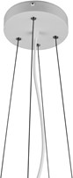 Pragmalux LED Opbouw-/pendelarmatuur Moon accessoire pendelset Ø280x30mm 3m Grijs (Ø1200)