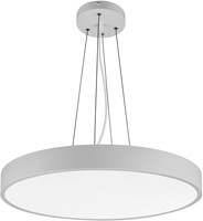 Pragmalux LED Opbouw-/pendelarmatuur Moon IP44 Ø1200mm Prisma direct/indirect max.160W 18950-20100lm 3CCT 3000-3500-4000K CRI90 Grijs - DALI NFC-4