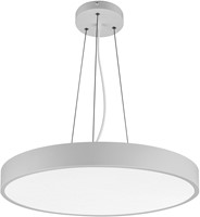Pragmalux LED Opbouw-/pendelarmatuur Moon IP44 Ø900mm Prisma direct/indirect 56-112W 6600-14000lm 3CCT 3000-3500-4000K CRI90 Grijs - DALI-3