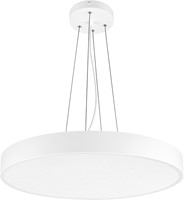 Pragmalux LED Opbouw-/pendelarmatuur Moon IP44 Ø1200mm Prisma direct/indirect max.160W 18950-20100lm 3CCT 3000-3500-4000K CRI90 Wit - DALI NFC-2
