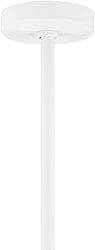 Pragmalux LED Opbouw-/pendelarmatuur Moon accessoire pendelstang Ø140x25mm 0,5m Wit
