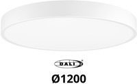 Pragmalux LED Opbouw-/pendelarmatuur Moon IP44 Ø1200mm Opaal direct/indirect 56-112W 6600-13800lm 3CCT 3000-3500-4000K CRI90 Wit - DALI
