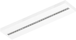 Pragmalux LED Opbouwarmatuur Optic hoogglans reflector 30x120cm 26-36W 3600-4800lm 3000K-3500K-4000K 3CCT CRI>90 UGR<16 wit RAL9003 + Philips driver