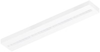 Pragmalux LED Opbouwarmatuur Optic witte reflector 20x120cm 36W 4350-4750lm 3000K-3500K-4000K 3CCT CRI>90 UGR<16 wit RAL9003 + Philips DALI driver-1