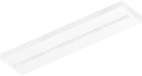 Pragmalux LED Opbouwarmatuur Optic witte reflector 30x120cm 36W 4350-4750lm 3000K-3500K-4000K 3CCT CRI>90 UGR<16 wit RAL9003 + Philips DALI driver-1