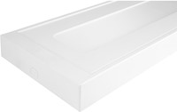 Pragmalux LED Opbouwarmatuur Opus prisma 160x1300mm 18-32W 2400-4250lm 3000K-4000K 2CCT UGR<19 wit RAL9003-3
