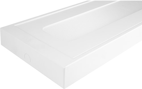 Pragmalux LED Opbouwarmatuur Opus prisma 160x1300mm 18-32W 2400-4250lm 3000K-4000K 2CCT UGR<19 wit RAL9003-3