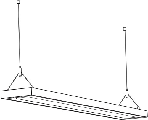Pragmalux LED Opbouwarmatuur Opus accessoire ophangset-1