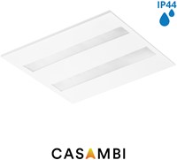 Pragmalux LED Paneel Flexcore IP44 60x60cm 36W 4850-5100lm 3000K-3500K-4000K 3CCT CRI>90 UGR<19 wit RAL9003 +TCI Casambi Driver