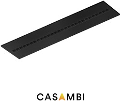 Pragmalux LED Paneel Optic zwarte reflector 30x120cm 36W 4050-4400lm 3000K-3500K-4000K 3CCT CRI>90 UGR<16 zwart RAL9005 + TCI Casambi Driver