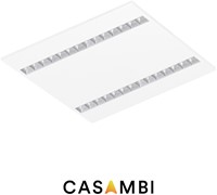 Pragmalux LED Paneel Optic matte reflector 60x60cm 36W 4350-4750lm 3000K-3500K-4000K 3CCT CRI>90 UGR<16 wit RAL9003 + TCI Casambi Driver