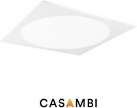 Pragmalux LED Paneel 60x60cm Rondix IP54 40W 3000K-3500K-4000K 3CCT 4600-5000lm UGR<19 wit RAL9016 +TCI Casambi Driver (4x14W)