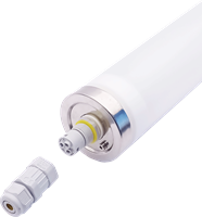 Pragmalux LED TL Waterdicht Armatuur Typhoon IP69K IK10 PMMA 60cm 20W 4000K 2700lm 3x2,5mm Doorvoerbedrading (2x18W)-1