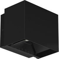 Pragmalux LED Wandarmatuur Parono IP65 Up/Down 6W 500lm 2700K instelbare lichtbundel Zwart RAL9005