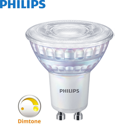 Philips Master LEDspot Value PAR16 GU10 5,5W 927 36D 575lm - Dimtone Dimbaar (80W)