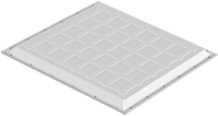 Pragmalux LED Paneel 60x60cm Sigma G2 IP44 38W 3000K-4000K 2-CCT 5000-5100lm UGR<19 +TCI Casambi Driver (4x14W/4x18W)-3