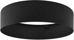 Pragmalux LED Plafonnière / Pendelarmatuur Plano-L accessoire deco ring zwart Ø460x72mm