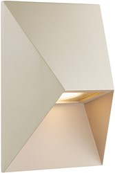 DLC Inbouw Decoratieve Wandlamp Wanda Zandkleur 15cm IP54 Incl. GU10 Fitting