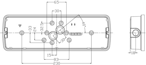 Pragmalux LED Portiek Port-Nova Wit IP65 IK10 3-6W 360-780lm 3000K-3500K-4000K 3-CCT + noodmodule 1uur manueel-7