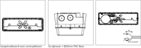 Pragmalux LED Portiek Port-M PKVW IP66 IK10 2,75-5W 295-570lm 3000K-4000K 2-CCT DALI-3