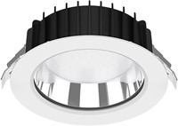 Pragmalux LED Downlight Fora IP65 172 - 150 10-20W 900-2000lm 3000K-4000K 2-CCT wit +Universele LED Driver (DALI2, 1-10V, Push-dim)-2
