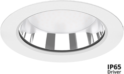 Pragmalux LED Downlight Fora IP65 150 - 125 13W 1300-1350lm 3000K-4000K 2-CCT wit +IP65 Driver