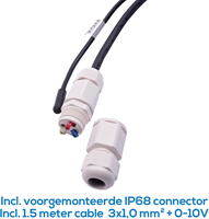 Pragmalux LED Highbay Storm G2 100-200W 5000K 15000-30000lm 60D 0-10V Dimbaar Zwart (250-400W)-7