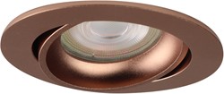 Pragmalux Inbouwspot Delta Rond Kantelbaar  Rosé goud RAL1024 - Incl. GU10 Fitting