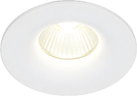 Pragmalux Inbouwspot met bladveren Nero Rond wit RAL9003 - Incl. GU10 Fitting-1