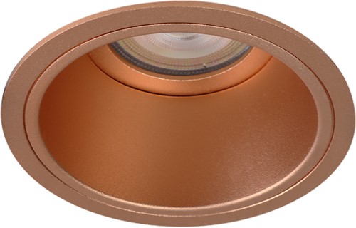 Pragmalux Inbouwspot Mido Rond Koper RAL1001 - Incl. GU10 Fitting