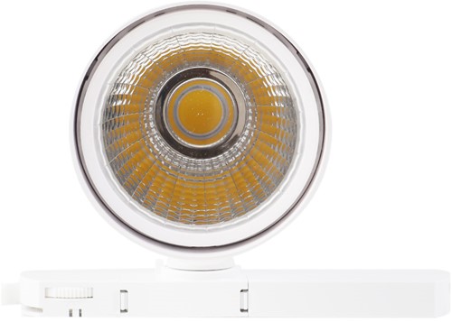Pragmalux LED 3-Fase Railspot Punto 24W 3500lm 4000K CRI>90 38D wit RAL9016 DALI2-1