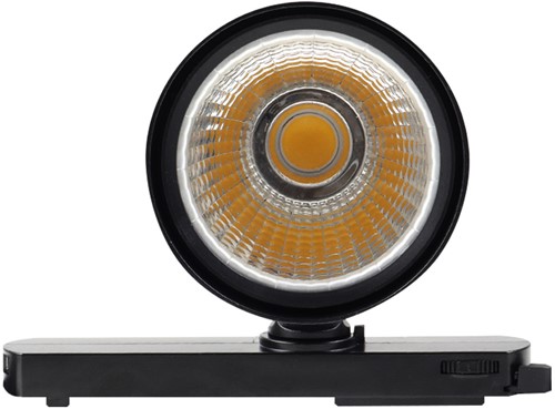 Pragmalux LED 3-Fase Railspot Punto 24W 3500lm 4000K CRI>90 38D zwart RAL9005-1