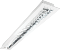 Pragmalux LED Bandrasterarmatuur 15x120cm inbouw 22W 2700lm 3000K UGR<16 Matt