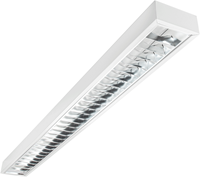 Pragmalux LED Bandrasterarmatuur 11x120cm opbouw 22W 2900lm 4000K UGR<16 Hoogglans