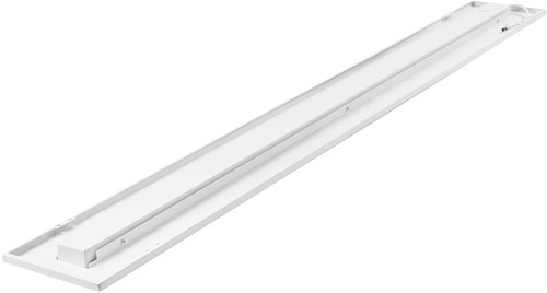 Pragmalux LED Bandrasterarmatuur Optic witte reflector 145x1720mm 36W 4350-4750lm 3000K-3500K-4000K 3CCT CRI>90 UGR<16 wit RAL9003 + Philips DALI driver + plenum-1